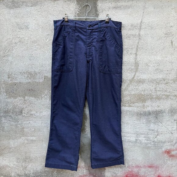 70's Vintage USN Utility Baker Pants Style Trousers